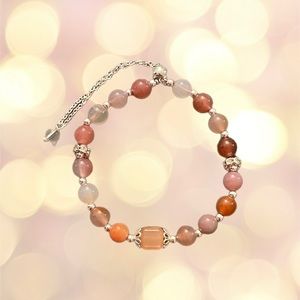 Mixed Sunstone Bracelet
